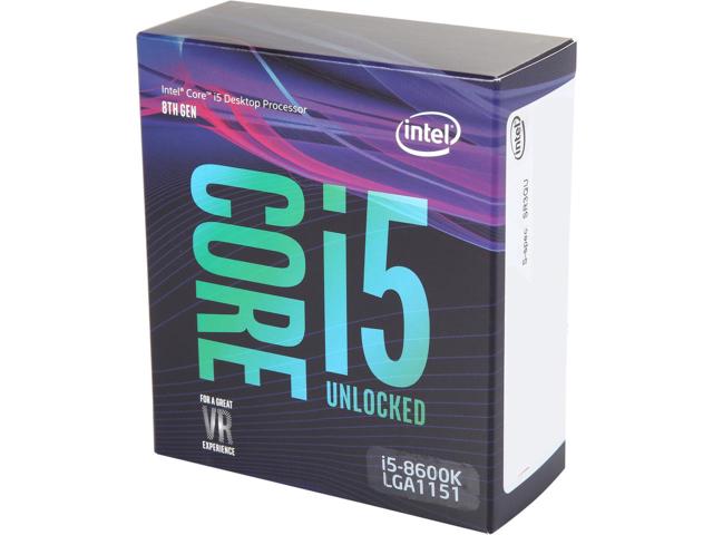 Intel&#174; Core™ i5 _ 8600K Processor (9M Cache, up to 4.30 GHz) Socket 1151v2 Coffee Lake _618S